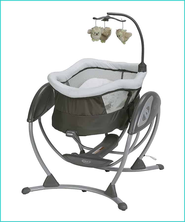 A Convenient Sleeper Baby Swing - 9 graco dream glider baby swing sleeper