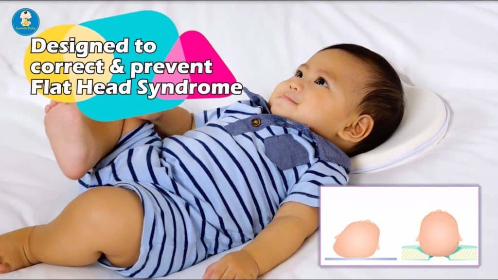 Baby Pillow for Flat Head Syndrome Prevention