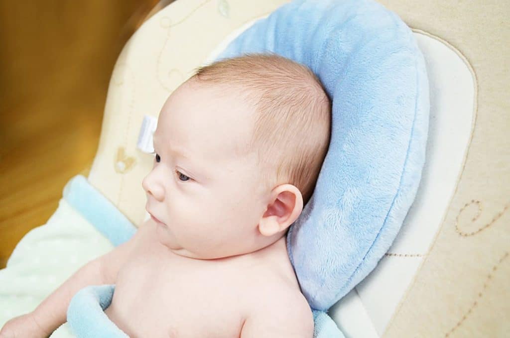 Babymoon Pod Multipurpose Infant Pillow for Flat Head Prevention