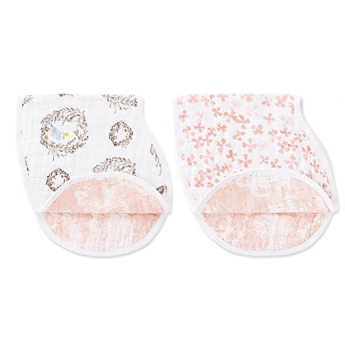 Aden + Anais Classic Burpy Bib Burp Cloth- Pack of 2, $22