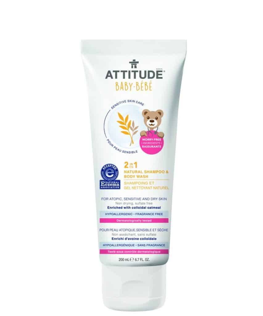 Attitude Natural 2-in-1 Baby Shampoo & Body Wash