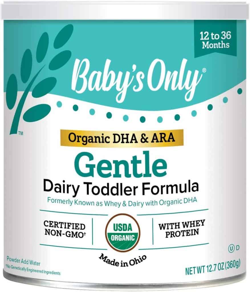 Baby's Only Organic Baby Formula with DHA - Best Organic Baby Formula