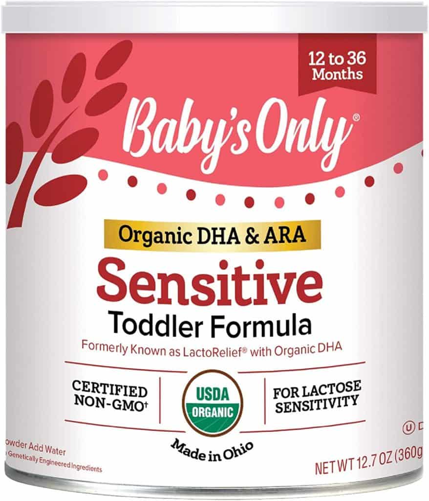 Baby's Only Organic LactoRelief Formula Organic Baby Formula - Best Organic Baby Formula