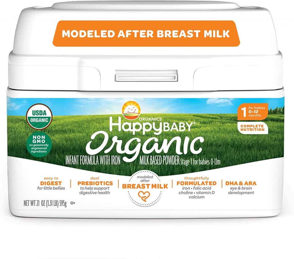 Happy Baby Organic Baby Formula - Best Organic Baby Formula
