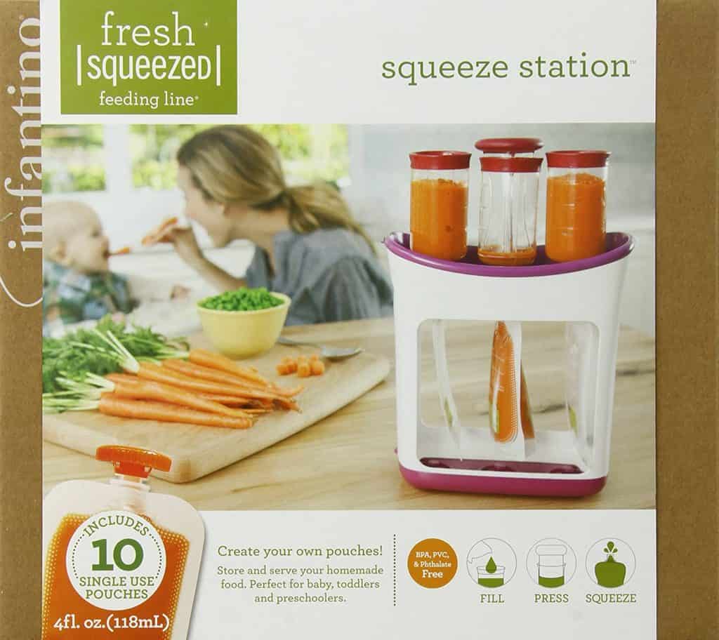 Infantino Squeeze Station - For snacks