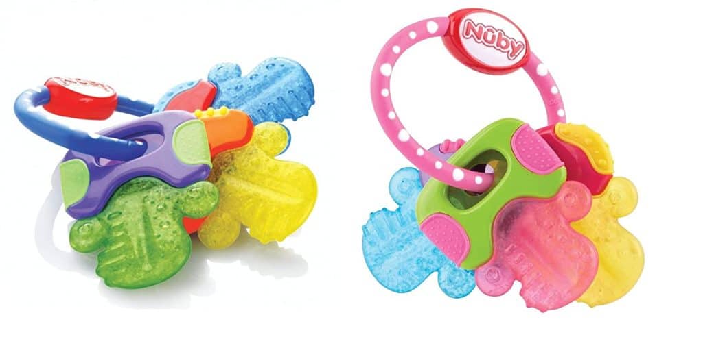 Nuby Ice Gel Teether Keys