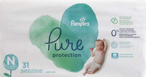 Pampers Pure Disposable Baby Best Diapers - $9.94
