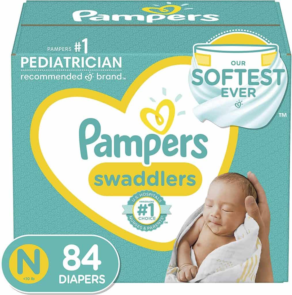 Pampers Swaddlers Disposable Baby Best Diapers, Super Pack - $27.9