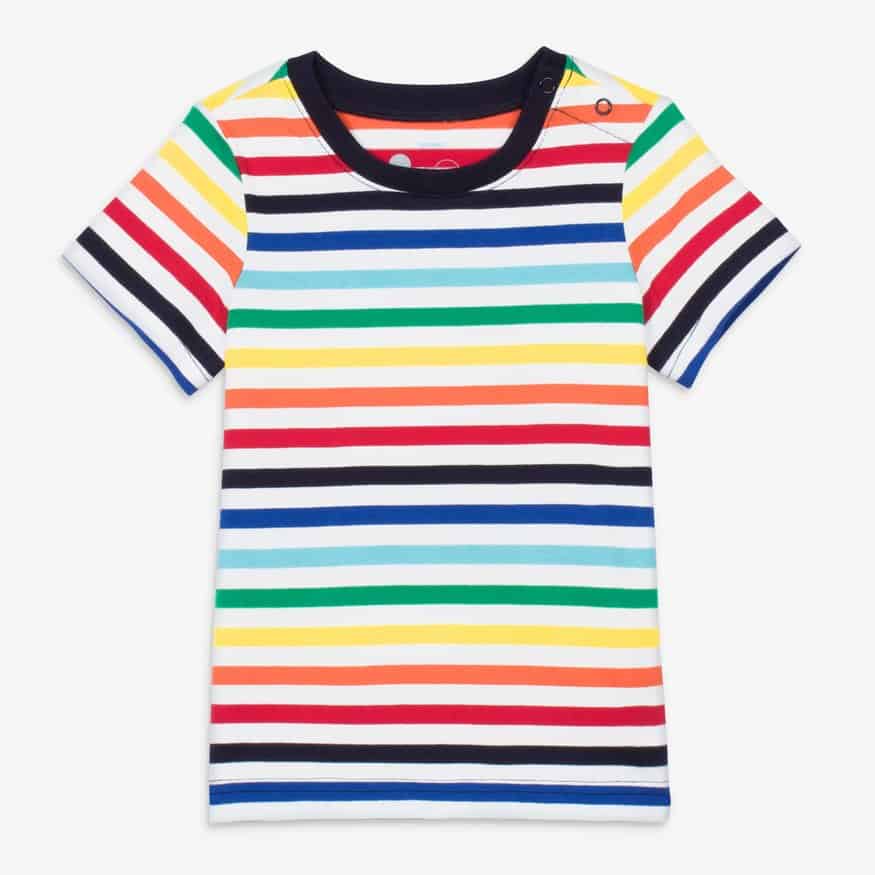 Primary Rainbow Tee