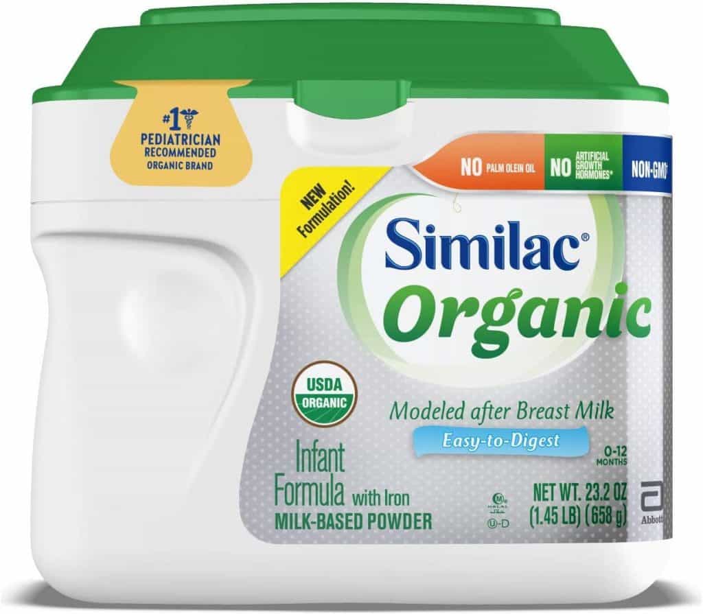 Similac Organic Infant Formula - Best Organic Baby Formula