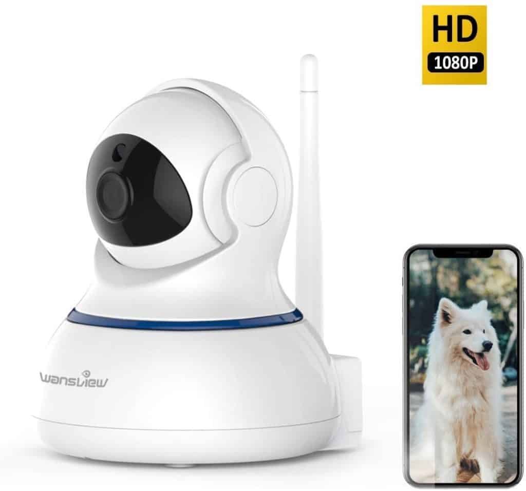 Wansview Wireless 1080P IP Wi-Fi Home Surveillance Camera for Baby