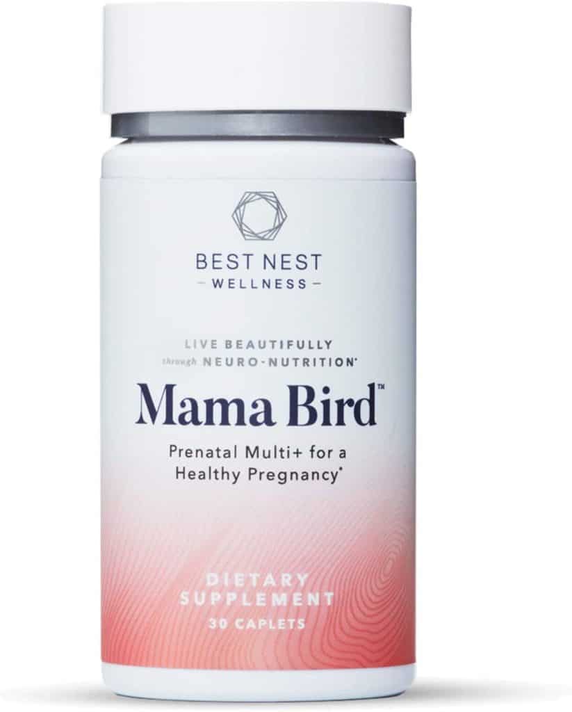 Best Nest Wellness Mama Bird Prenatal Multi+ For A Healthy Pregnancy