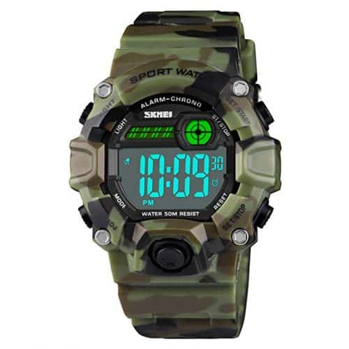 Camouflage LED Digital Sport Watch