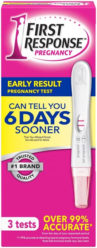 First Response Pregnancy Test