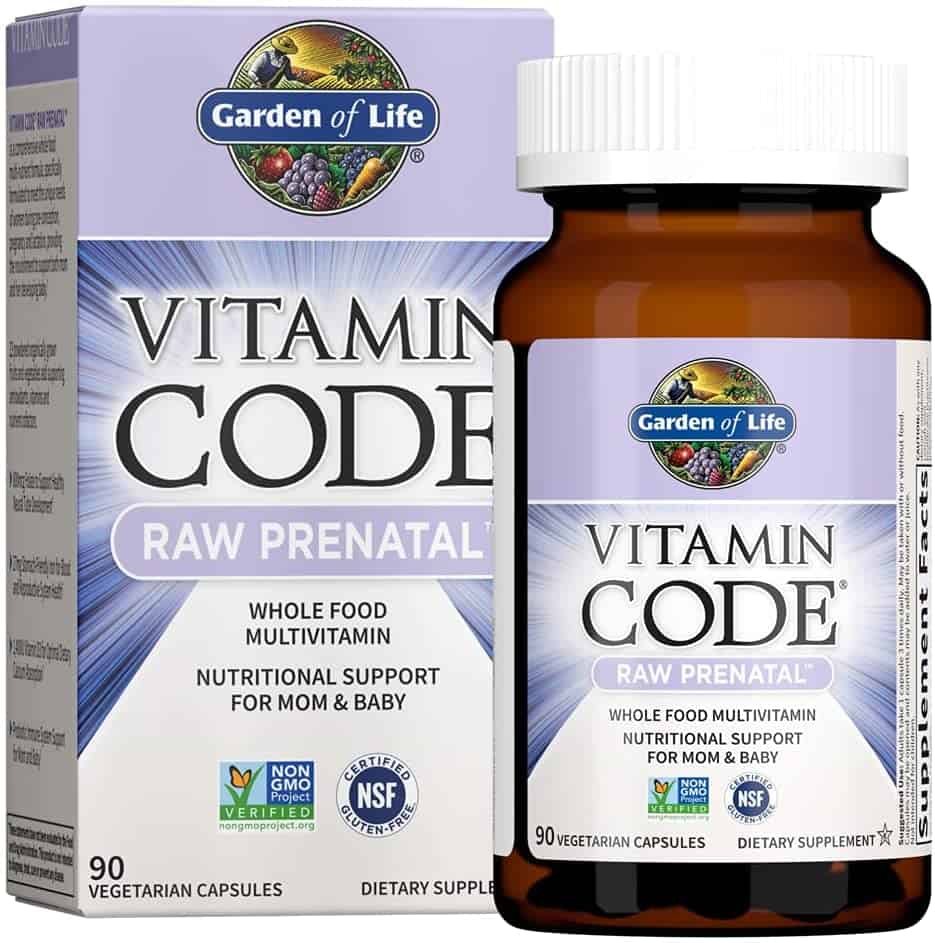Garden Of Life Vitamin Code RAW Prenatals