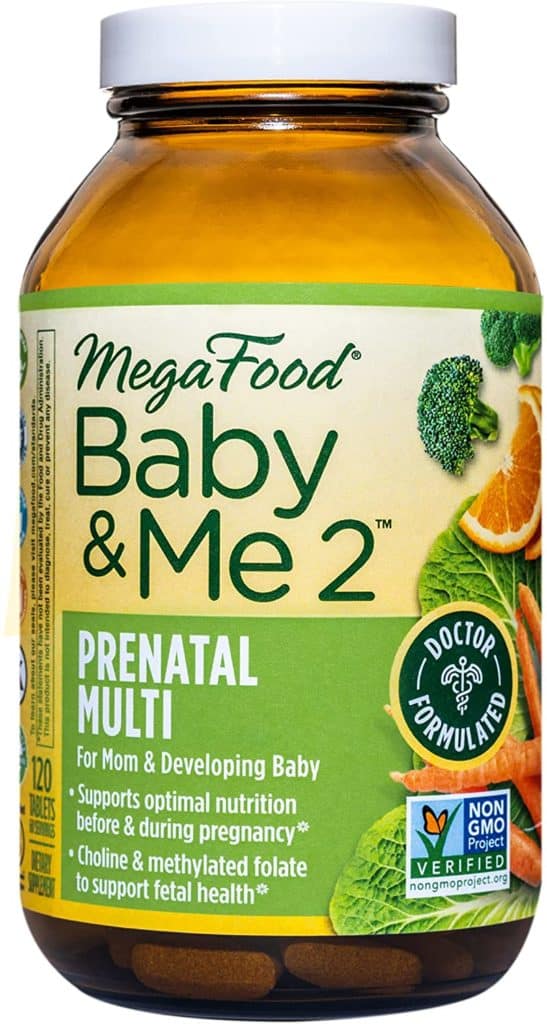 MegaFood Baby & Me 2 Prenatal Multi