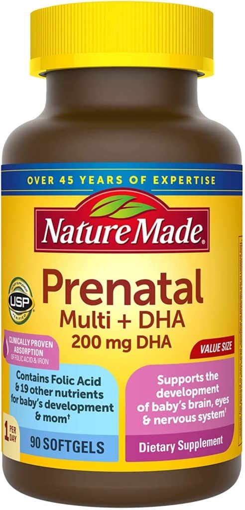 Nature Made Prenatal Multivitamin & DHA Softgels