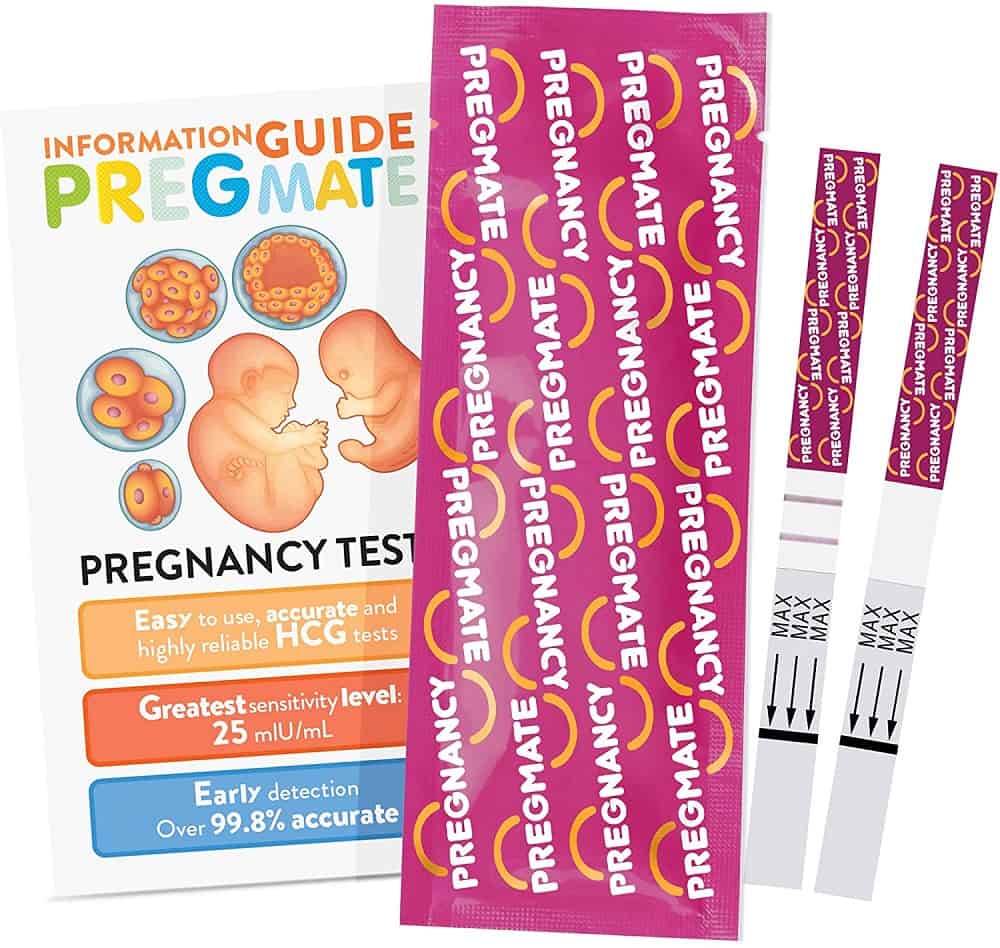 Pregmate Pregnancy Urine Test Strips