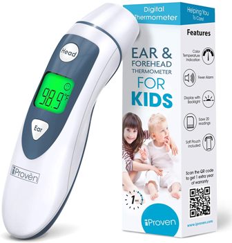 iProven DMT 489 Forehead and Ear Thermometer Parenthoodbliss