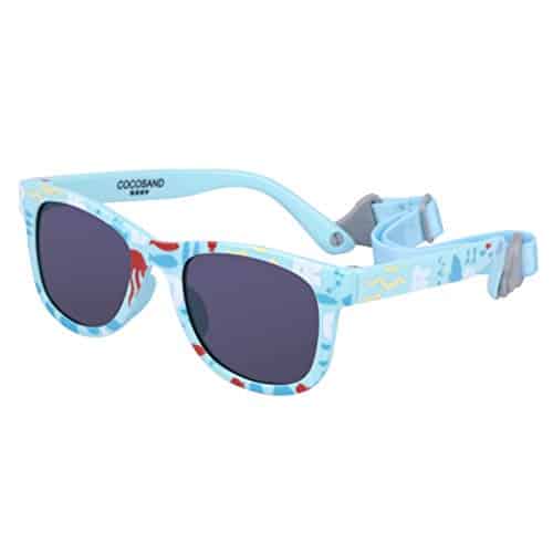 COCOSAND Toddler Baby Sunglasses with Straps