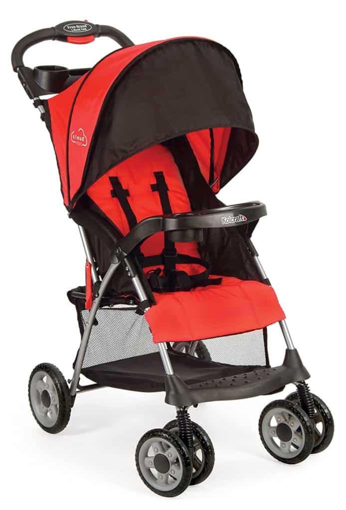 Kolcraft Cloud Plus Reclining Lightweight Stroller