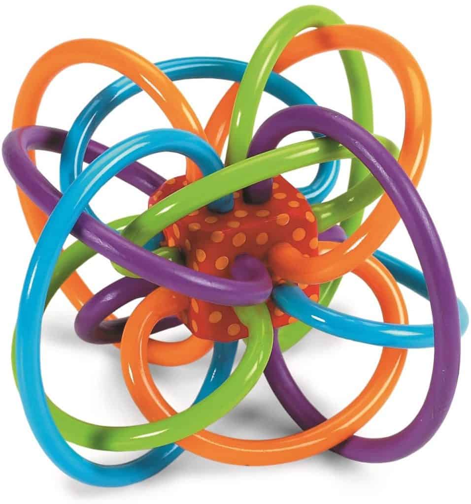 Manhattan Toy Winkel Rattle & Sensory Teether Toy