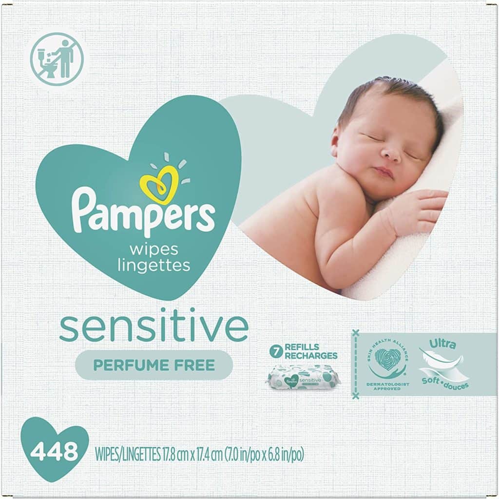 Pampers Sensitive Wipes