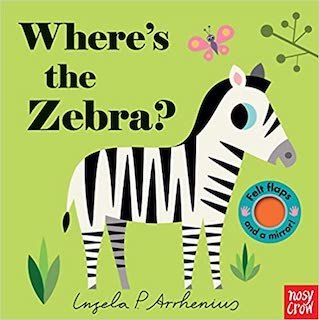 Where's the Zebra. Lift-Flap board book