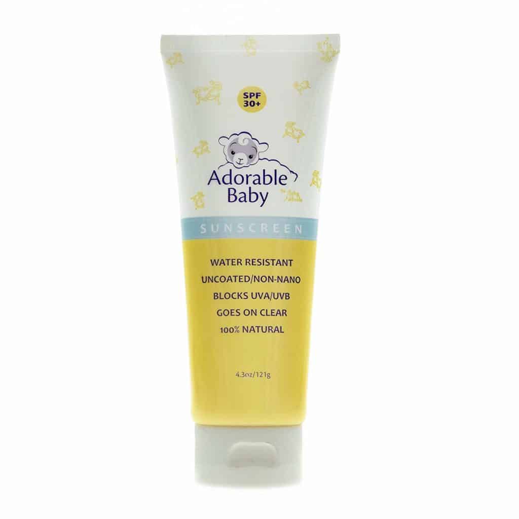 Adorable Baby by Loving Naturals all-natural sunscreen