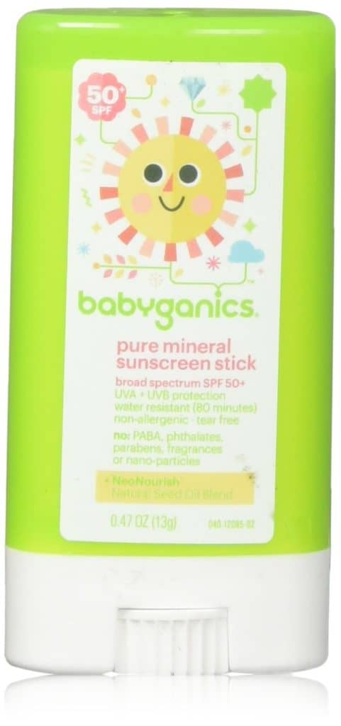 Babyganics Pure Mineral Sunscreen Stick 50+ SPF