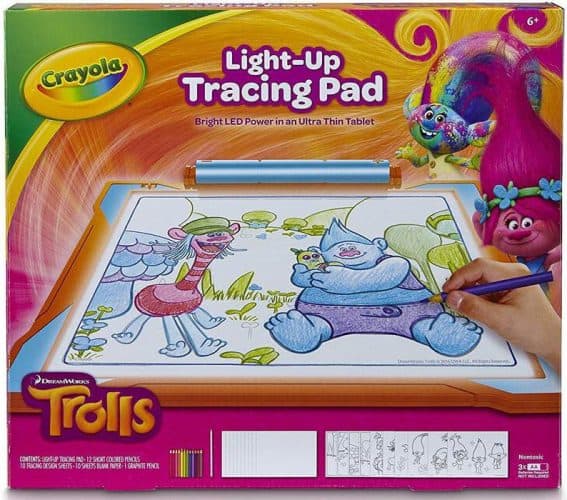 Crayola Trolls Light-Up Tracing Pad