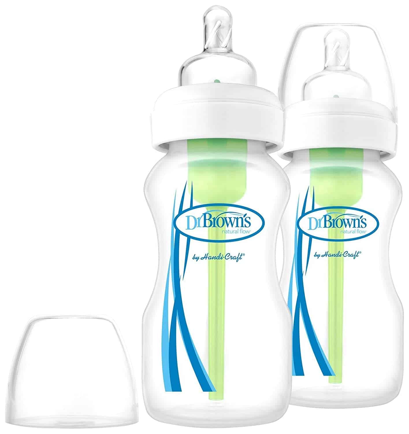 Dr. Brown's baby glass bottles (2 Pack)