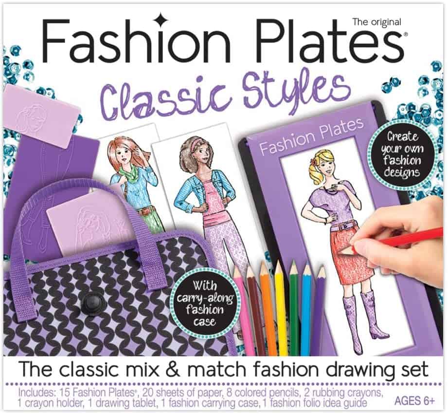 Fashion plates deluxe kit