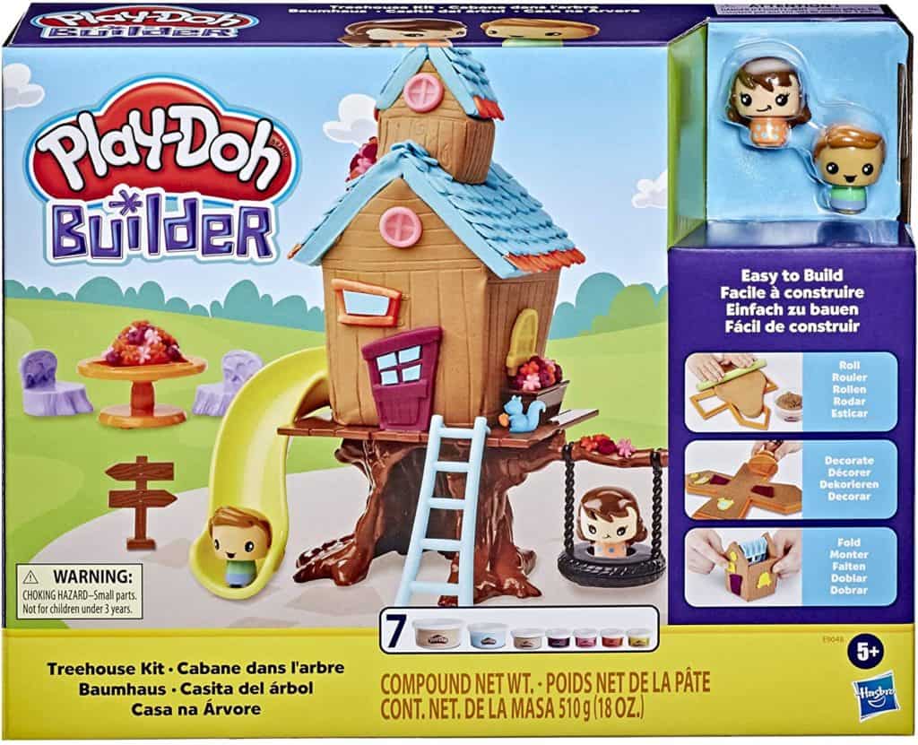 Let’s get creative! PLAY-DOH Treehouse Building Kit