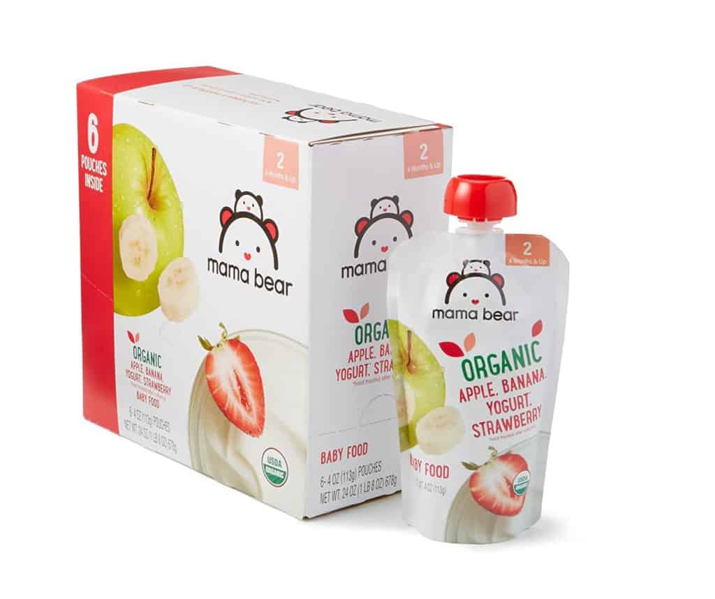 Mama bear organic stage 2 baby food