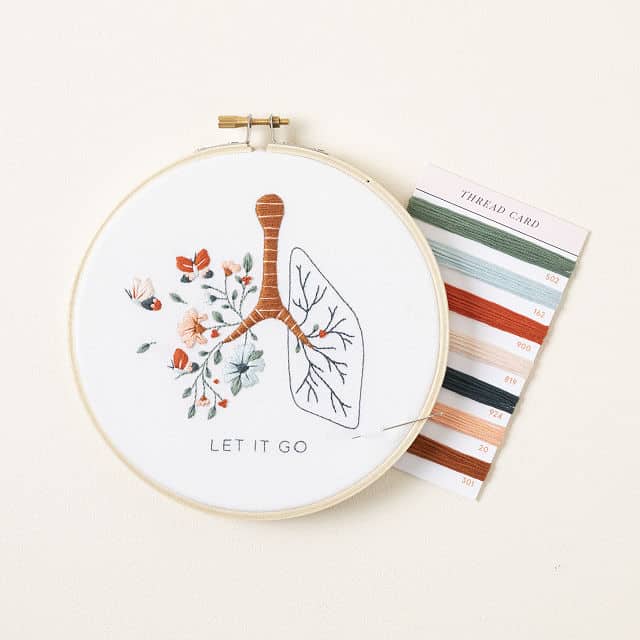 Mental Health Embroidery Kit - Best Gifts For 15-Year-Old Girls