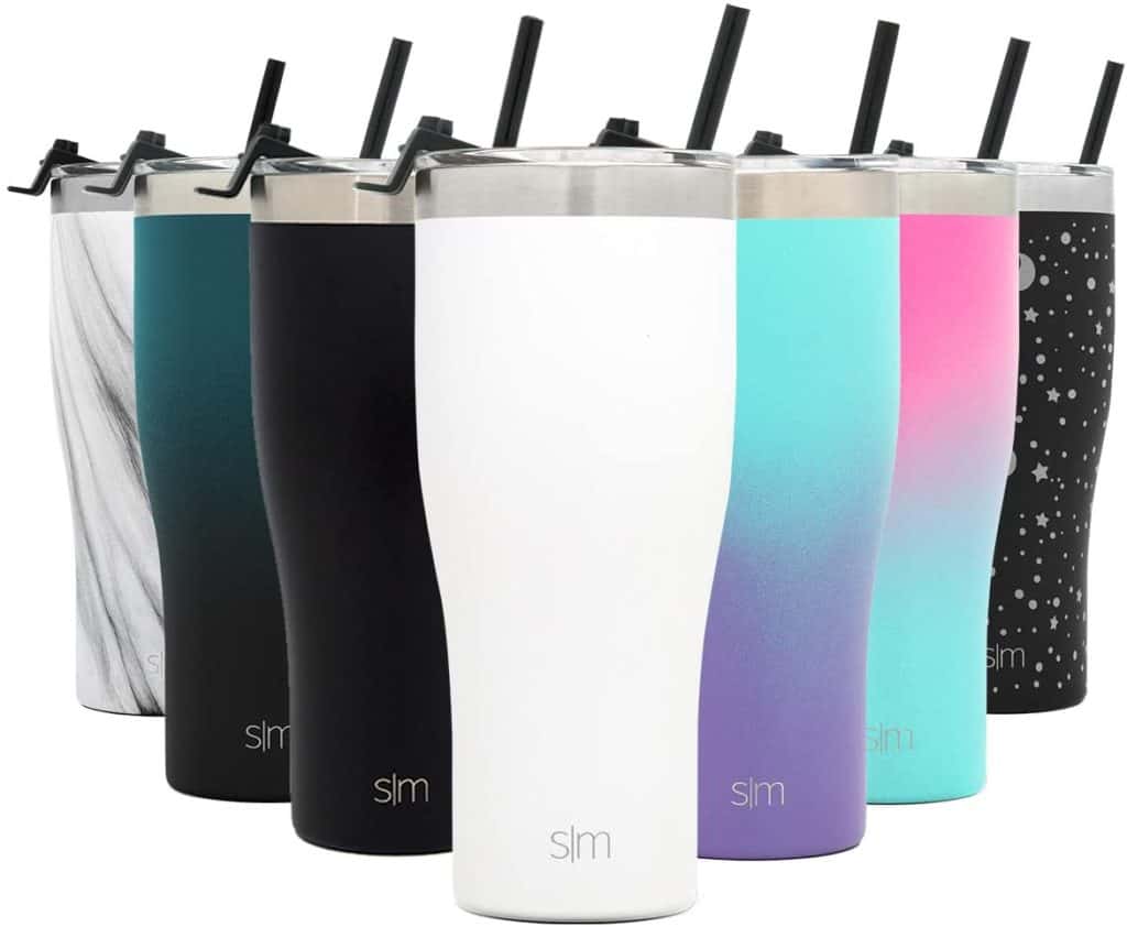 Modern Slim Cruiser Tumbler With Straw Travel Mug