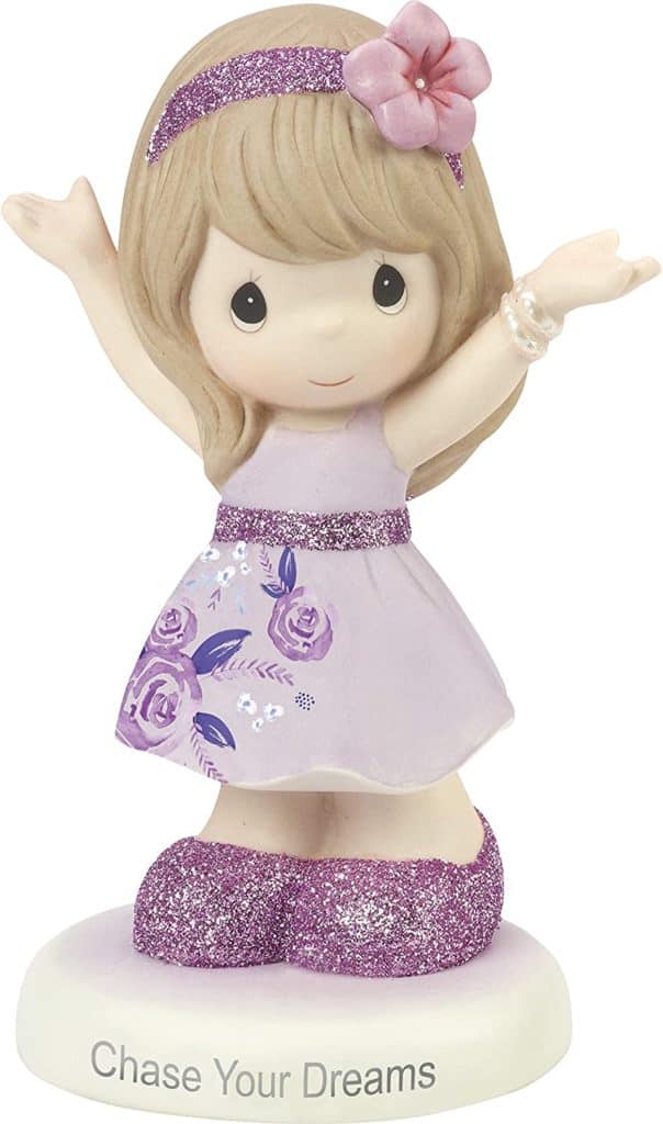 Precious Moments Inspirational Chase Your Dreams Porcelain Figurine