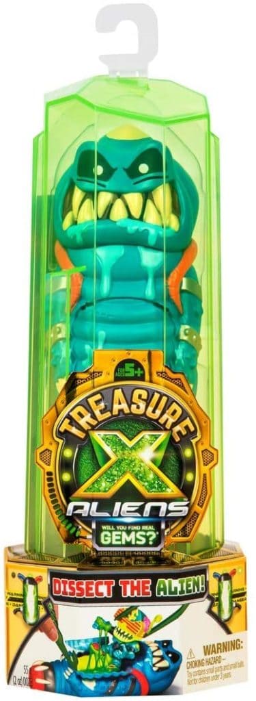Treasure X Aliens – Dissection Kit with Slime, Action Figure, and Treasure