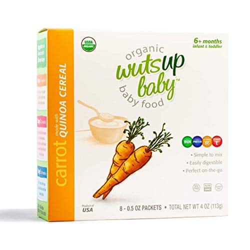WutsupBaby Organic Quinoa Infant & Baby Cereal