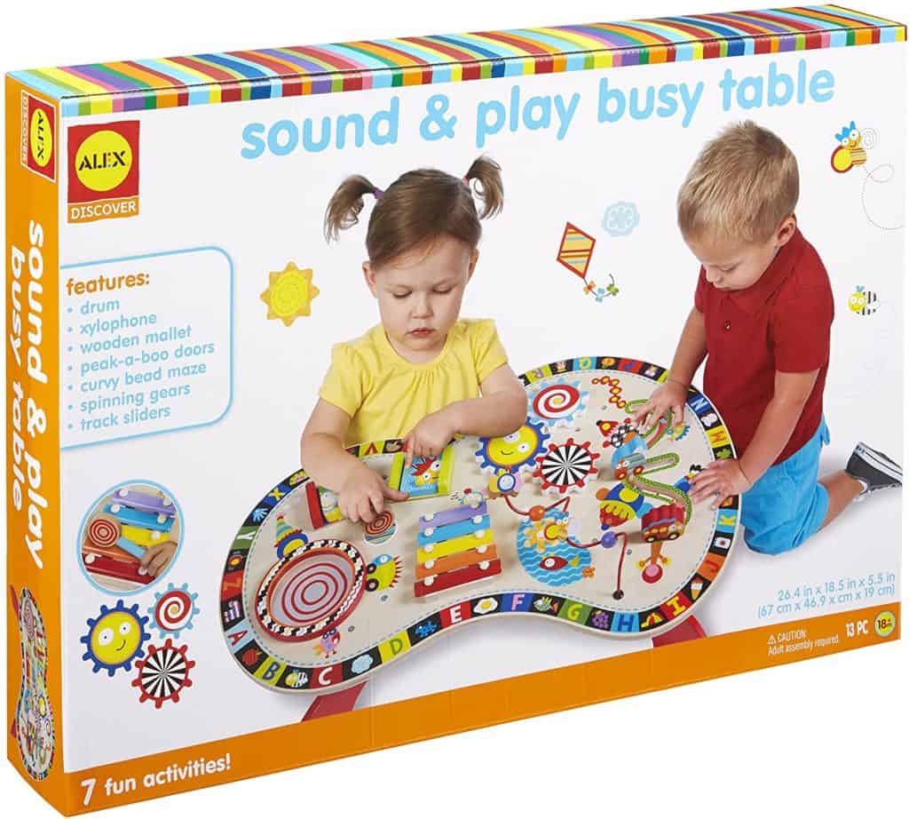 Alex Jr. sound and play busy table