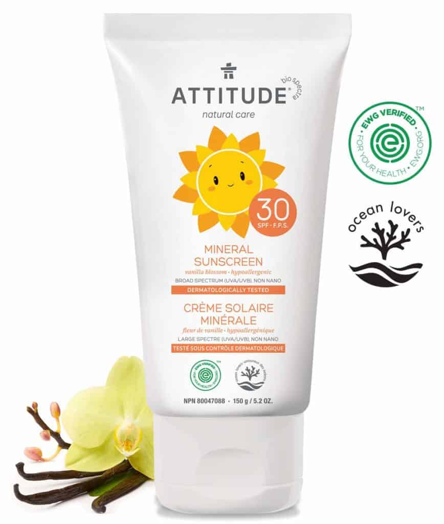 Attitude Baby Moisturizer Sunscreen SPF 30