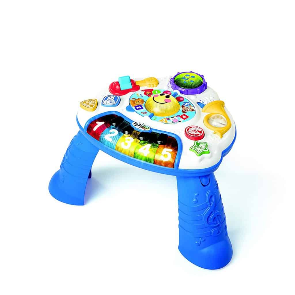 Baby Einstein discovering music activity table