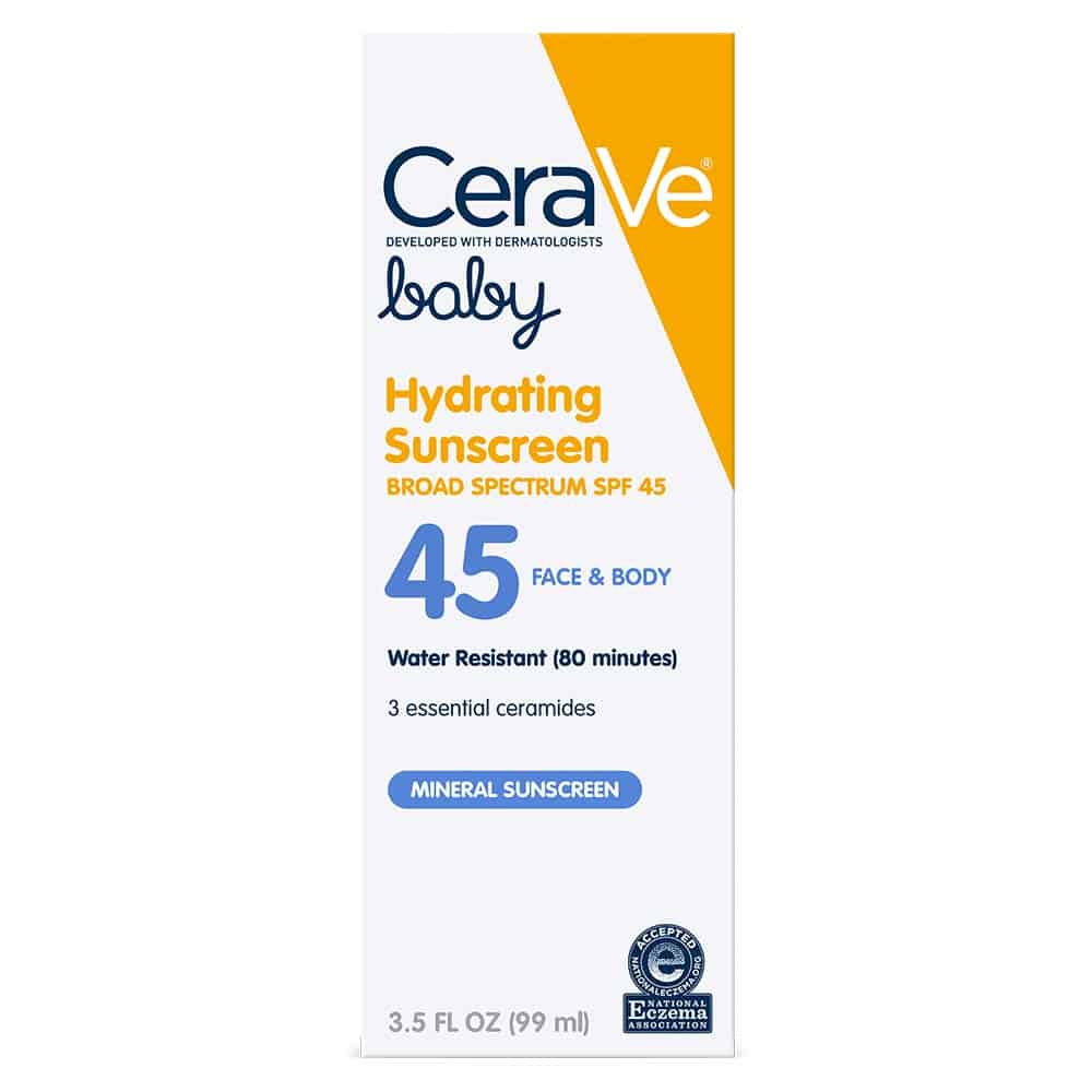 CeraVe Baby Hydrating Sunscreen SPF 45