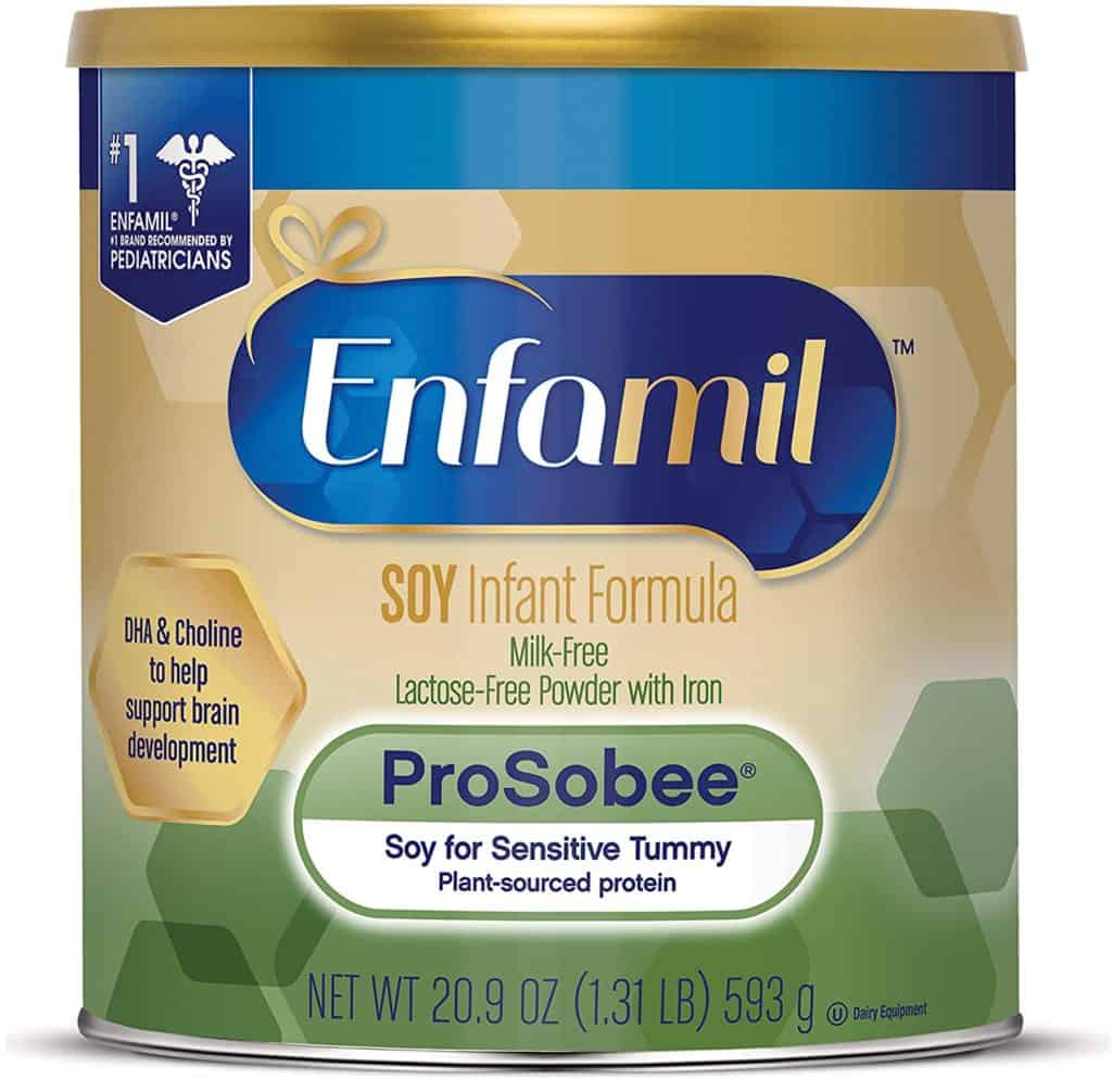 Enfamil ProSobee lactose-free infant formula