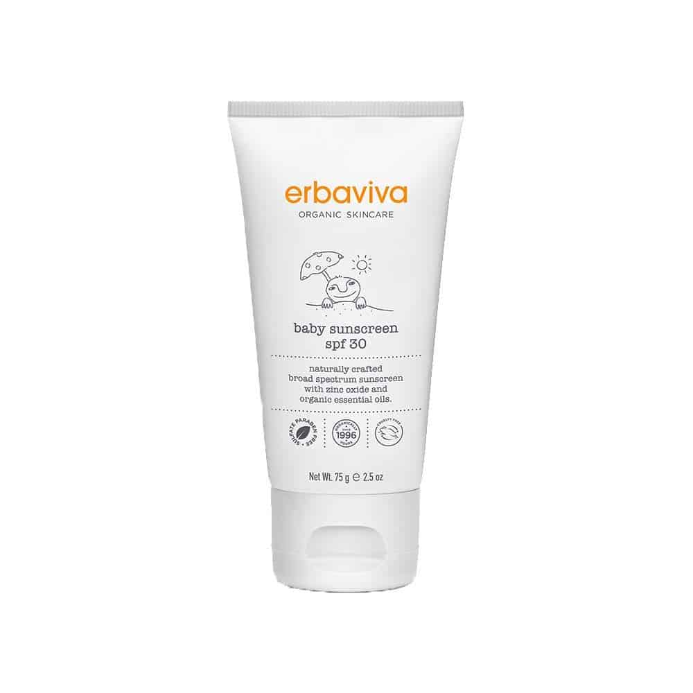 Erbaviva Organic Baby Sunscreen SPF 30 Parenthoodbliss