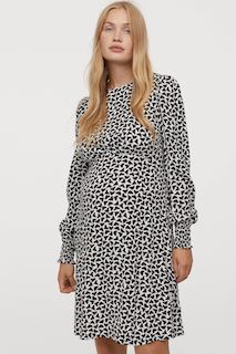 H&M Maternity - MAMA Puff-Sleeved Dress
