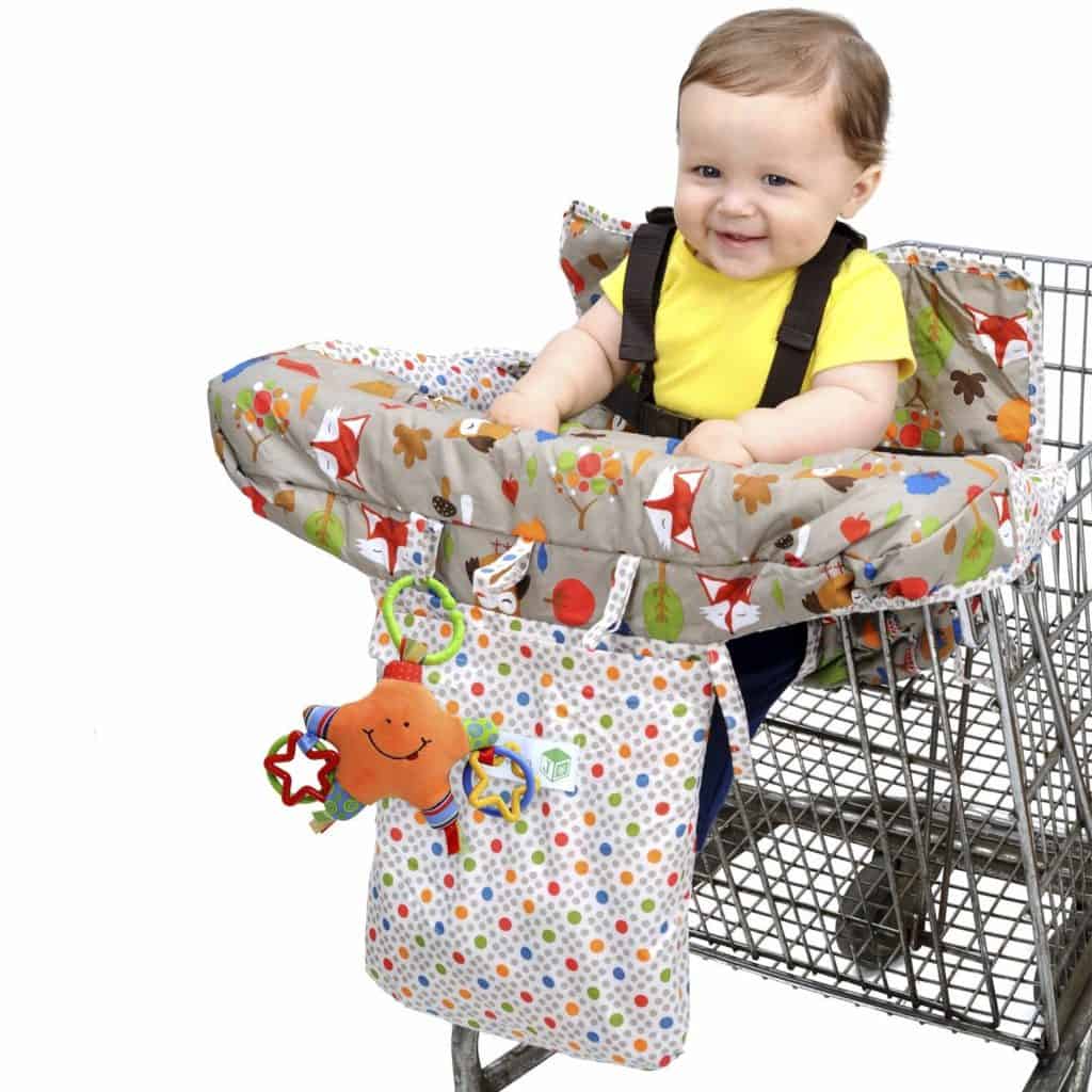 Jeep 2-in-1 baby shopping cart cover