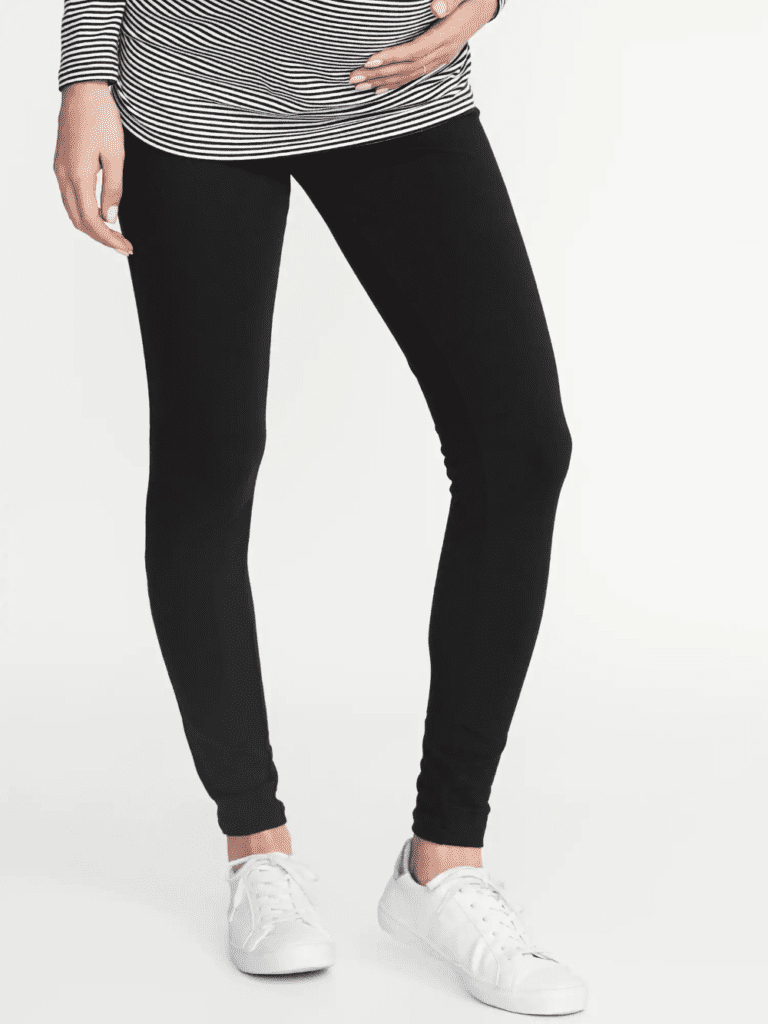 Maternity Full Panel Jersey Maternity leggings Parenthoodbliss