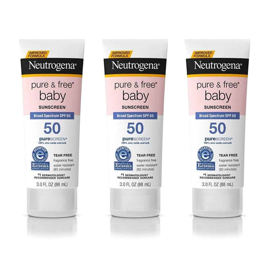Neutrogena Pure & Free Baby Mineral Sunscreen SPF 50